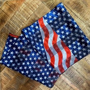 Red, White & Blue- Stars & Stripes Scarf
